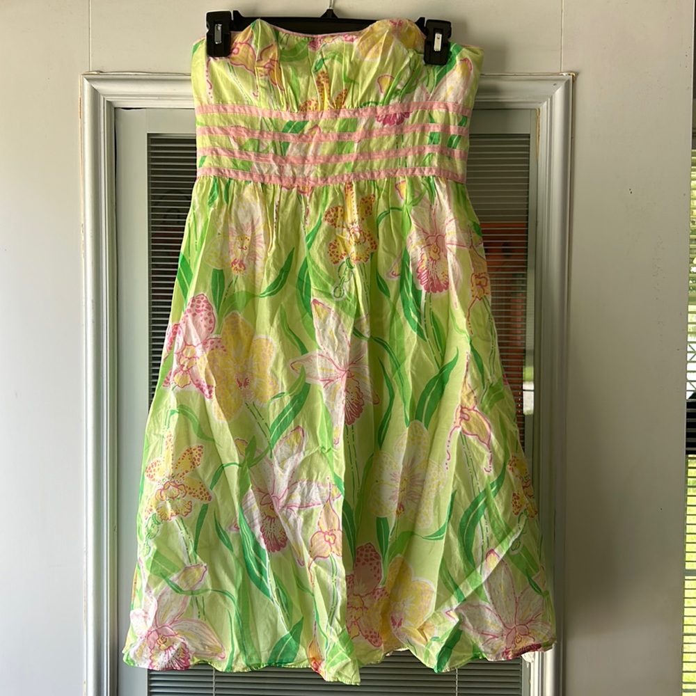 Vintage Lilly strapless sundress